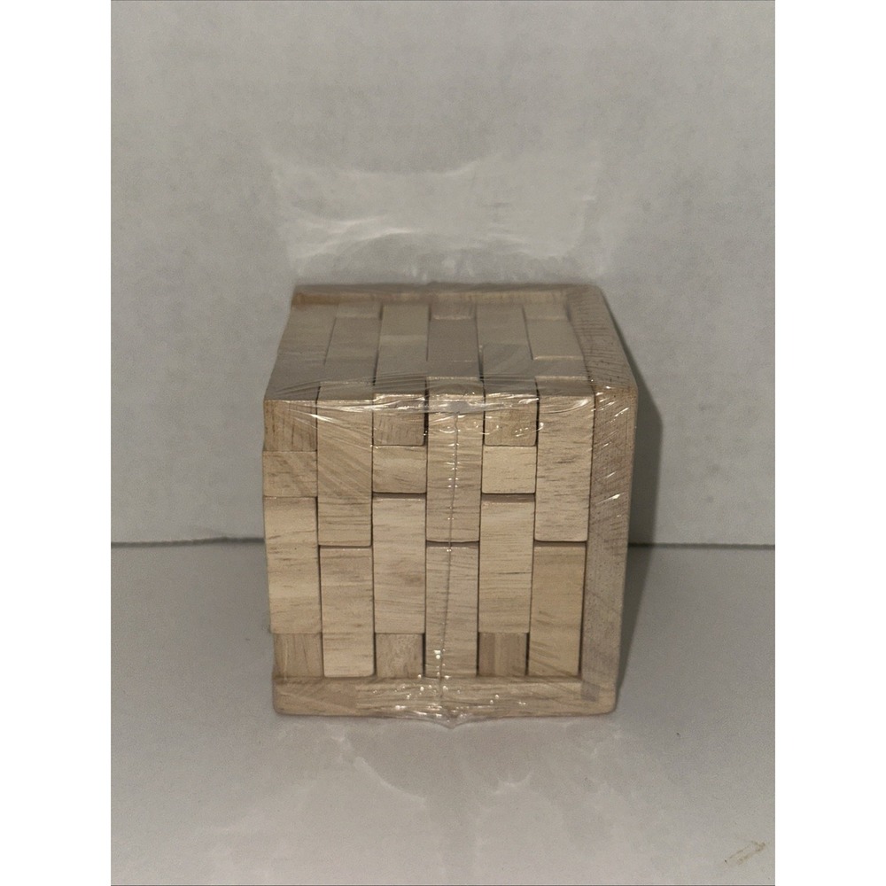 Original 3D Wooden Brain Teaser Puzzle: Engaging 3D Puzzle Box for Kids 8-12 ...